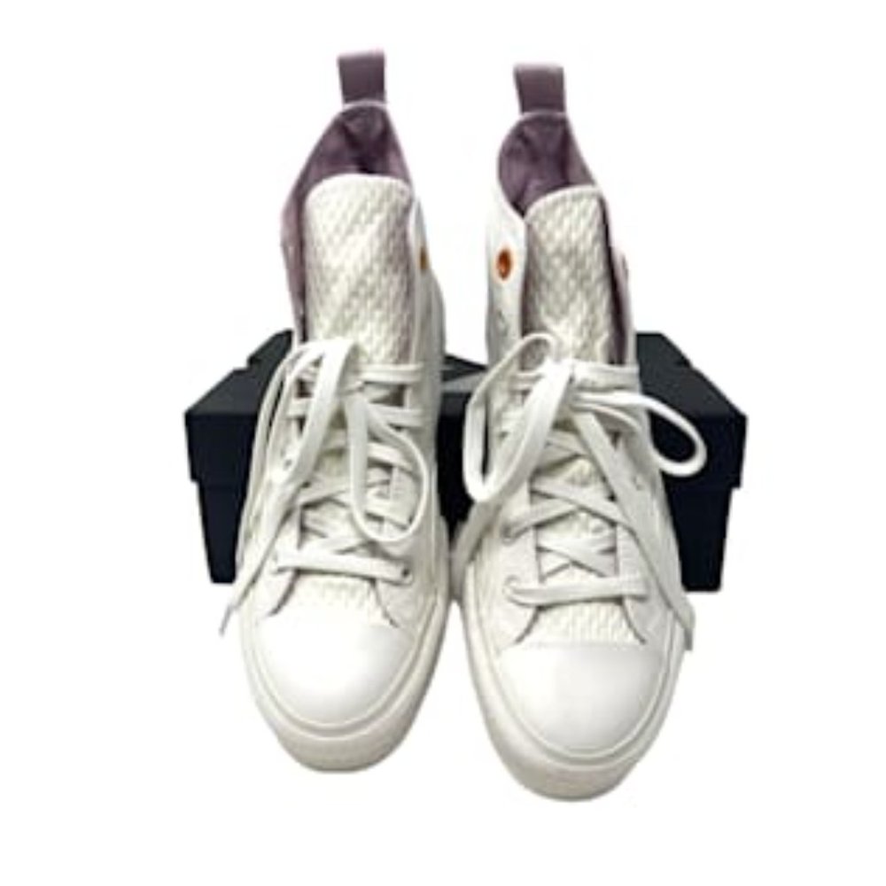 Converse CTAS Lift High Top Vintage White Egret Women's Size Canvas 572419C - Picture 9 of 11